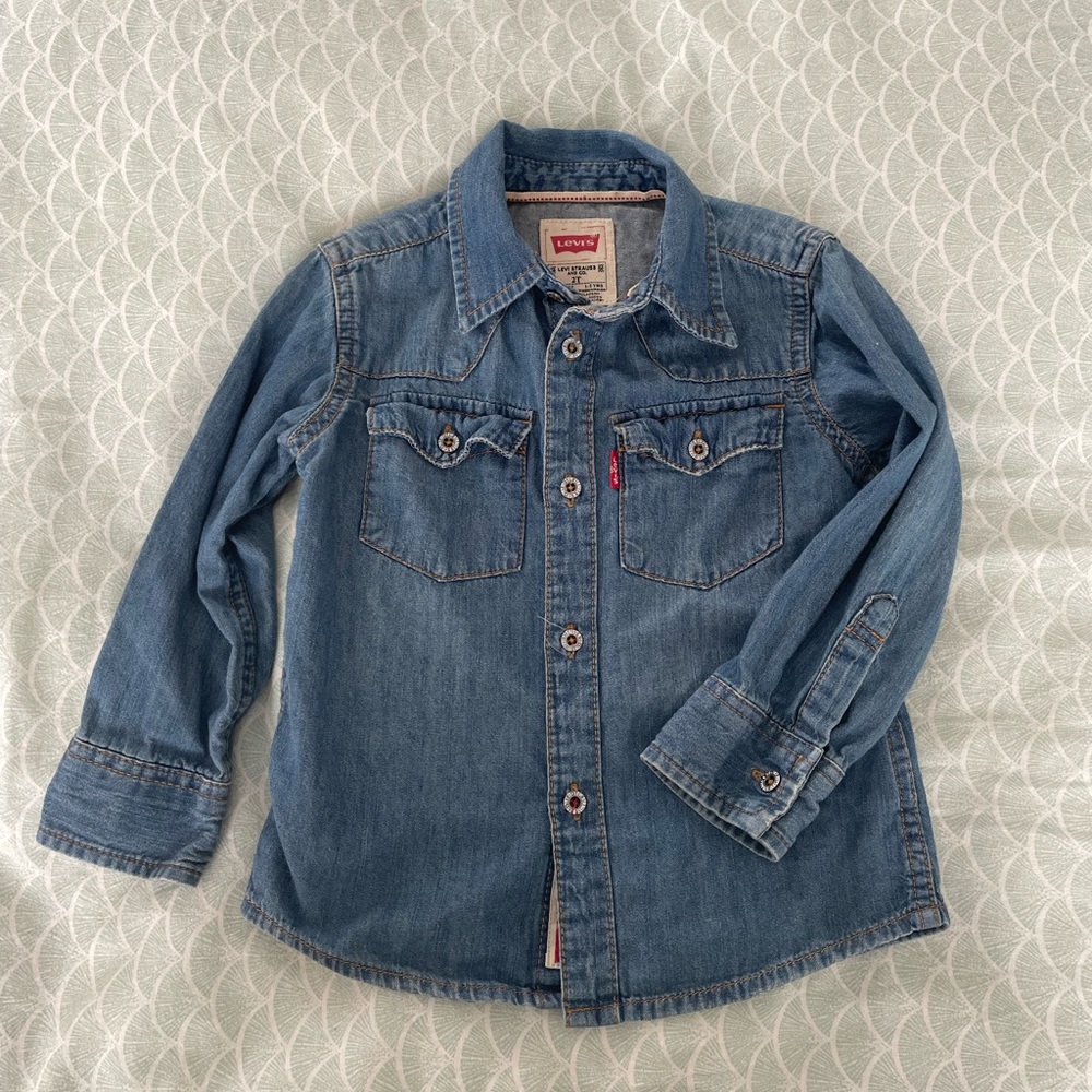 Levi’s denim top 2t
